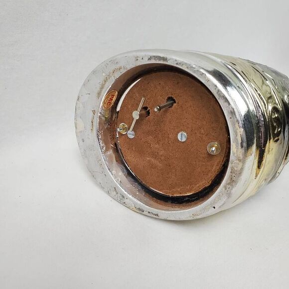 Vintage Silver Drinking Horn Decanter Music box Japan PAC - Picture 6 of 10